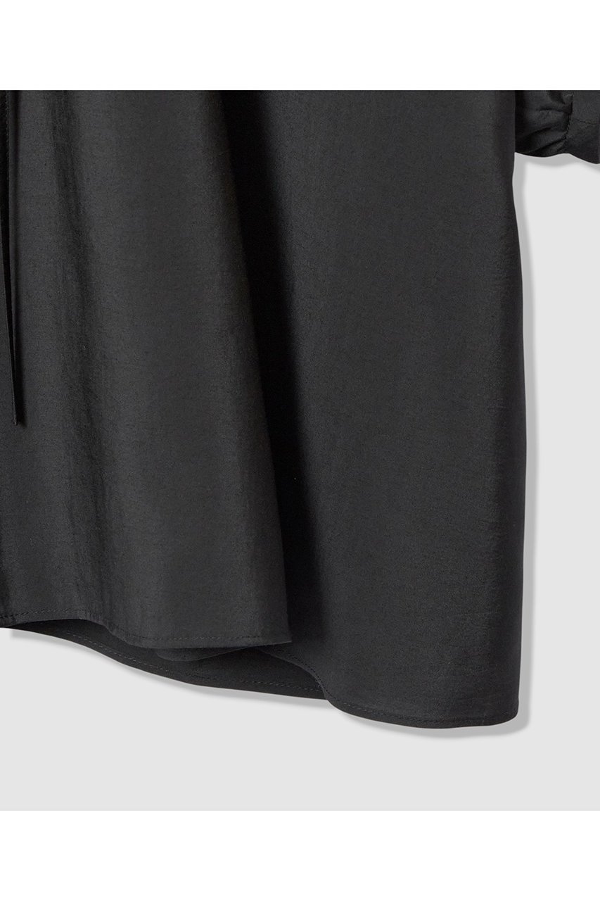 【アルアバイル/allureville】のギャザーボリュームスタンドブラウス 人気、トレンドファッション・服の通販 founy(ファニー) 　ファッション　Fashion　レディースファッション　Fashion for Women　トップス・カットソー　Cut & Sew Tops　シャツ・ブラウス・オフィスカジュアル　Elegant Blouses & Button-Ups　2026年　2026　インナー　Innerwear　ギャザー　Gathered, Ruffled　シルク　Silk, 100% Silk　スリーブ　Sleeve, Long Sleeve / Short Sleeve　ドレープ　Drape, Draping Fabric　フォルム　Silhouette, Form　リラックス　Relax, Relaxed Fit　ロング　Long, Long-Length　夏　Summer　春　Spring　S/S・春夏　SS, Spring/Summer, Warm Season　other-5|ID: prp329100004837683 ipo3291000000035247836