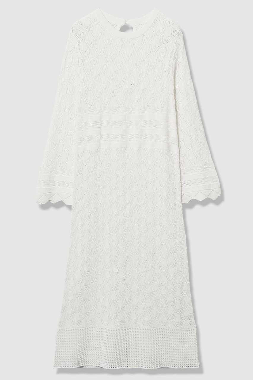 【アルアバイル/allureville】のレースニットワンピース 人気、トレンドファッション・服の通販 founy(ファニー) 　ファッション　Fashion　レディースファッション　Fashion for Women　ワンピース　Dresses　ニットワンピース　Knit Dresses　チュニック　Tunic Tops & Dresses　2026年　2026　おすすめ　Recommended / Our Picks　ジャケット　Jacket, Outerwear　チュニック　Tunic, Long Top　デニム　Denim, Jeans Material　トレンド　Trend, Trending Now　ペーパー　Paper, Kraft Paper　レース　Lace, Lace Fabric　ロング　Long, Long-Length　夏　Summer　春　Spring　S/S・春夏　SS, Spring/Summer, Warm Season　 other-1|ID: prp329100004837684 ipo3291000000035247837