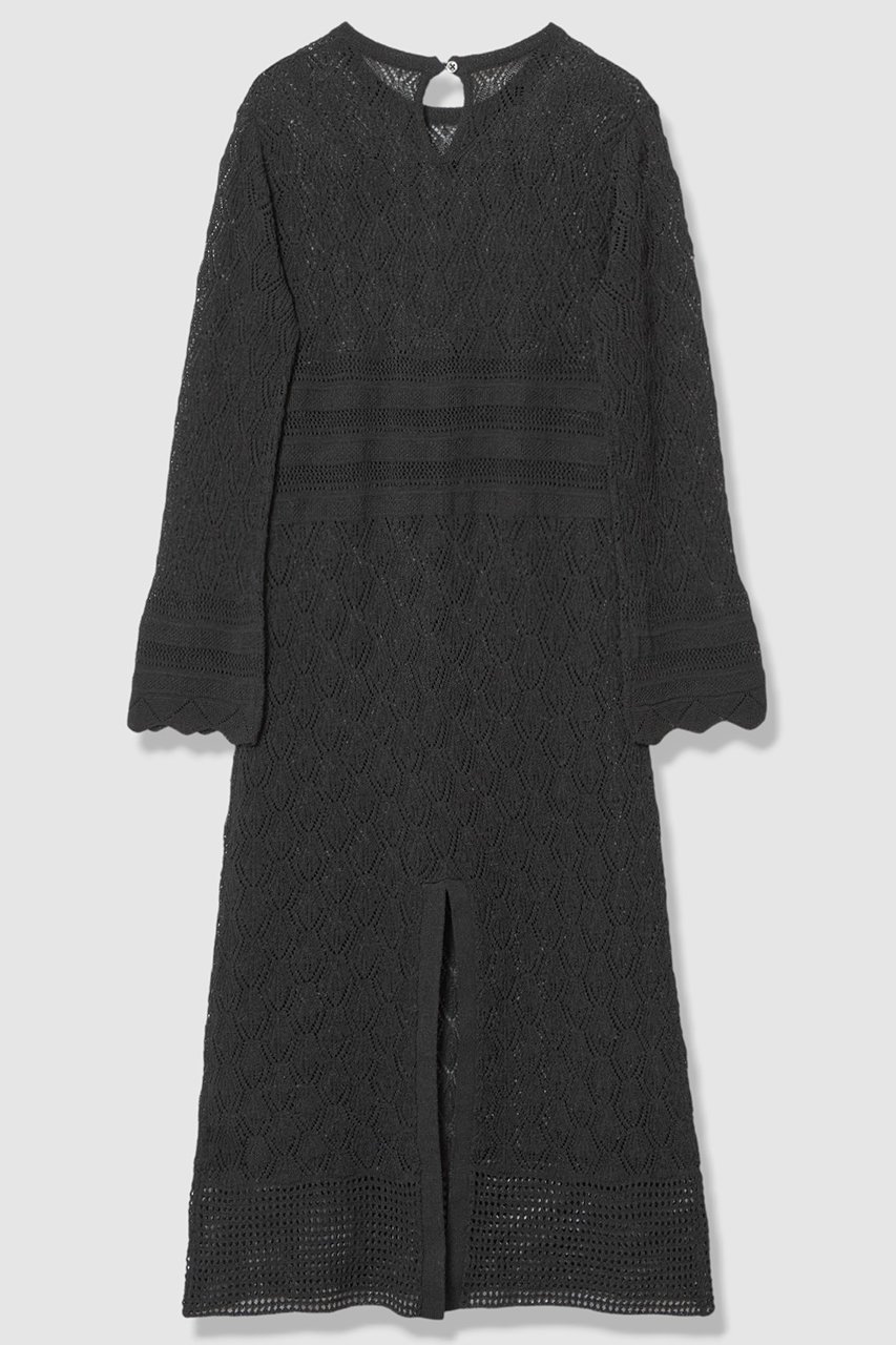 【アルアバイル/allureville】のレースニットワンピース 人気、トレンドファッション・服の通販 founy(ファニー) 　ファッション　Fashion　レディースファッション　Fashion for Women　ワンピース　Dresses　ニットワンピース　Knit Dresses　チュニック　Tunic Tops & Dresses　2026年　2026　おすすめ　Recommended / Our Picks　ジャケット　Jacket, Outerwear　チュニック　Tunic, Long Top　デニム　Denim, Jeans Material　トレンド　Trend, Trending Now　ペーパー　Paper, Kraft Paper　レース　Lace, Lace Fabric　ロング　Long, Long-Length　再入荷　Restock / Back in Stock　夏　Summer　春　Spring　S/S・春夏　SS, Spring/Summer, Warm Season　other-2|ID: prp329100004837684 ipo3291000000035944668