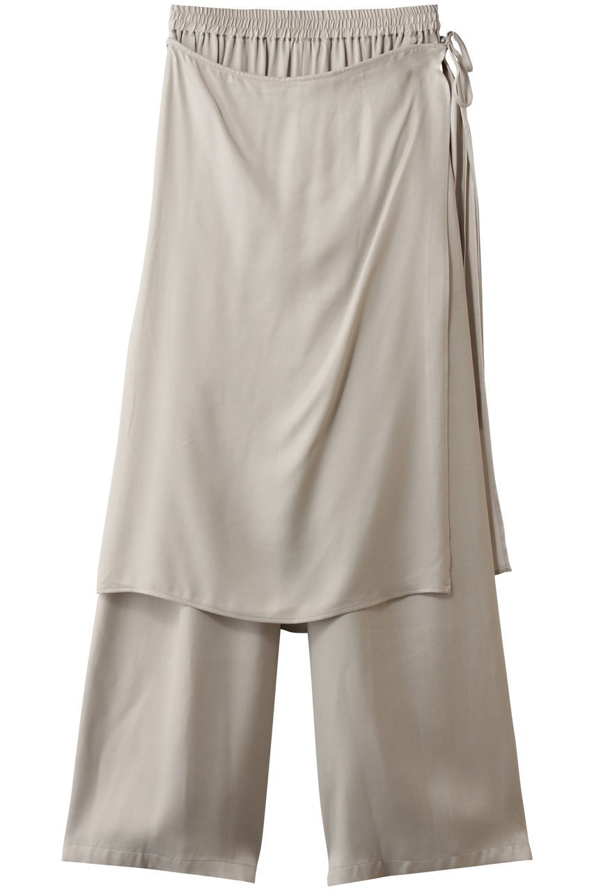 【カオス/Chaos】のリュシュールスカートパンツ インテリア・キッズ・メンズ・レディースファッション・服の通販 founy(ファニー) 　ファッション　Fashion　レディースファッション　Fashion for Women　スカート　Skirts　パンツ　Pants & Trousers　とろみ　Fluid, Flowy Fabric　キュプラ　Cupro, Eco Fabric　シンプル　Simple, Minimal　ドレープ　Drape, Draping Fabric　再入荷　Restock / Back in Stock　ベージュ|ID: prp329100004837690 ipo3291000000036780846