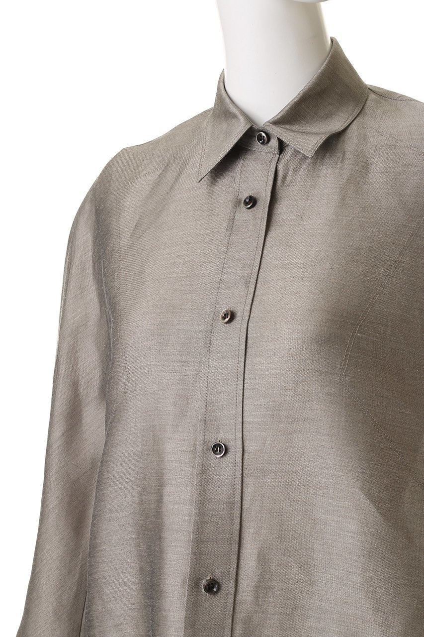 【カオス/Chaos】のモルテルシャツワンピース 人気、トレンドファッション・服の通販 founy(ファニー) 　ファッション　Fashion　レディースファッション　Fashion for Women　ワンピース　Dresses　シャツワンピース / 1枚で着映えコーデ　Shirt Dresses　チュニック　Tunic Tops & Dresses　エレガント 上品　Elegant　シューズ　Shoes, Footwear　シルク　Silk, 100% Silk　スリット　Slit, Slit Detail　チュニック　Tunic, Long Top　ボトム　Bottoms, Lower Wear　ラグジュアリー　Luxury, Elegant　ロング　Long, Long-Length　新作・新入荷　New Arrivals / New In　other-5|ID: prp329100004837692 ipo3291000000035247897