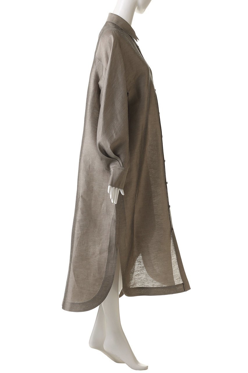 【カオス/Chaos】のモルテルシャツワンピース 人気、トレンドファッション・服の通販 founy(ファニー) 　ファッション　Fashion　レディースファッション　Fashion for Women　ワンピース　Dresses　シャツワンピース / 1枚で着映えコーデ　Shirt Dresses　チュニック　Tunic Tops & Dresses　エレガント 上品　Elegant　シューズ　Shoes, Footwear　シルク　Silk, 100% Silk　スリット　Slit, Slit Detail　チュニック　Tunic, Long Top　ボトム　Bottoms, Lower Wear　ラグジュアリー　Luxury, Elegant　ロング　Long, Long-Length　other-3|ID: prp329100004837692 ipo3291000000035997906