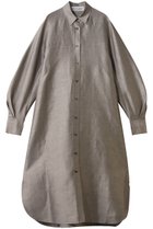 【カオス/Chaos】のモルテルシャツワンピース ベージュ|ID: prp329100004837692 ipo3291000000036836962