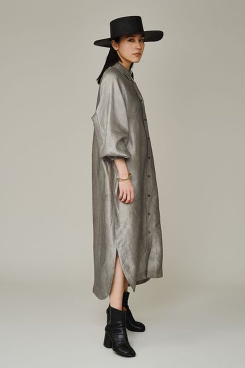 【カオス/Chaos】のモルテルシャツワンピース 人気、トレンドファッション・服の通販 founy(ファニー) 　ファッション　Fashion　レディースファッション　Fashion for Women　ワンピース　Dresses　シャツワンピース / 1枚で着映えコーデ　Shirt Dresses　チュニック　Tunic Tops & Dresses　エレガント 上品　Elegant　シューズ　Shoes, Footwear　シルク　Silk, 100% Silk　スリット　Slit, Slit Detail　チュニック　Tunic, Long Top　ボトム　Bottoms, Lower Wear　ラグジュアリー　Luxury, Elegant　ロング　Long, Long-Length　再入荷　Restock / Back in Stock　other-8|ID: prp329100004837692 ipo3291000000036836976