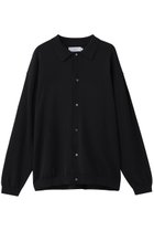 【グラフペーパー/Graphpaper】の【UNISEX】Suvin High Gauge Knit Oversized L/S Shirts 人気、トレンドファッション・服の通販 founy(ファニー) ファッション Fashion レディースファッション Fashion for Women トップス・カットソー Cut & Sew Tops ニット Knit Tops & Sweaters シャツ・ブラウス・オフィスカジュアル Elegant Blouses & Button-Ups カジュアルプルオーバー・ニットトップス Pullovers & Knit Tops / Casual Pullovers 2026年 2026 ユニセックス Unisex, Genderless なめらか Smooth, Silky Texture シンプル Simple, Minimal エレガント 上品 Elegant 夏 Summer 春 Spring S/S・春夏 SS, Spring/Summer, Warm Season 羽織 Haori, Light Jacket thumbnail BLACK|ID: prp329100004837693 ipo3291000000035944699