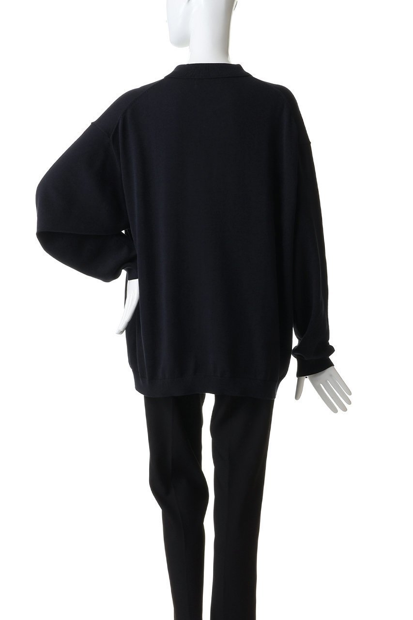 【グラフペーパー/Graphpaper】の【UNISEX】Suvin High Gauge Knit Oversized L/S Shirts 人気、トレンドファッション・服の通販 founy(ファニー) 　ファッション　Fashion　レディースファッション　Fashion for Women　トップス・カットソー　Cut & Sew Tops　ニット　Knit Tops & Sweaters　シャツ・ブラウス・オフィスカジュアル　Elegant Blouses & Button-Ups　カジュアルプルオーバー・ニットトップス　Pullovers & Knit Tops / Casual Pullovers　ユニセックス　Unisex, Genderless　なめらか　Smooth, Silky Texture　シンプル　Simple, Minimal　エレガント 上品　Elegant　羽織　Haori, Light Jacket　other-4|ID: prp329100004837693 ipo3291000000036836988