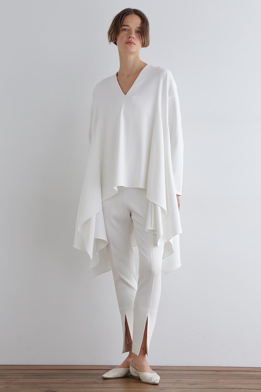 【ル フィル/LE PHIL】の2WAYツイルフロントスリットパンツ 人気、トレンドファッション・服の通販 founy(ファニー) 　ファッション　Fashion　レディースファッション　Fashion for Women　パンツ　Pants & Trousers　おすすめ　Recommended / Our Picks　ストレッチ　Stretch, Stretchy Fabric　スリット　Slit, Slit Detail　セットアップ　Set-Up, Coordinated Outfit　ドレープ　Drape, Draping Fabric　ポケット　Pocket, Pocket Detail　other-3|ID: prp329100004837695 ipo3291000000035247913