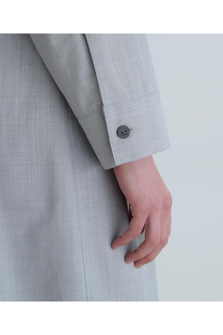 【ル フィル/LE PHIL】のライトウールコンビネゾン 人気、トレンドファッション・服の通販 founy(ファニー) 　ファッション　Fashion　レディースファッション　Fashion for Women　パンツ　Pants & Trousers　スタンダード　Standard, Basic　スタンド　Stand Collar, Upright Stand　スリット　Slit, Slit Detail　ドレープ　Drape, Draping Fabric　ボトム　Bottoms, Lower Wear　新作・新入荷　New Arrivals / New In　other-7|ID: prp329100004837697 ipo3291000000035247957