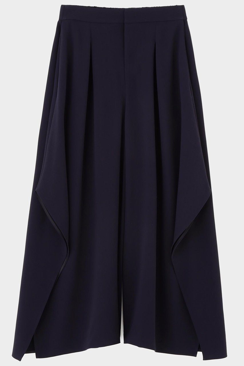 【ル フィル/LE PHIL】のダブルクロススクエアパンツ インテリア・キッズ・メンズ・レディースファッション・服の通販 founy(ファニー) 　ファッション　Fashion　レディースファッション　Fashion for Women　パンツ　Pants & Trousers　カットソー　Cut and Sewn Top　サテン　Satin, Glossy Fabric　スクエア　Square, Square Shape　スタンダード　Standard, Basic　バランス　Balance, Style Balance　フォルム　Silhouette, Form　フロント　Front, Front Design　おすすめ　Recommended / Our Picks　新作・新入荷　New Arrivals / New In　ネイビー|ID: prp329100004837700 ipo3291000000035247969