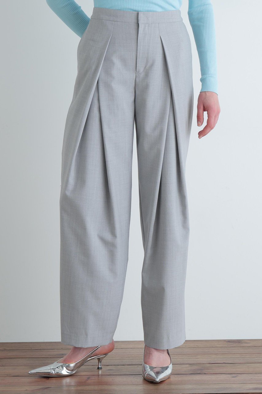 【ル フィル/LE PHIL】のライトウールワイドパンツ 人気、トレンドファッション・服の通販 founy(ファニー) 　ファッション　Fashion　レディースファッション　Fashion for Women　パンツ　Pants & Trousers　シンプル　Simple, Minimal　スタンダード　Standard, Basic　ラグジュアリー　Luxury, Elegant　新作・新入荷　New Arrivals / New In　other-3|ID: prp329100004837702 ipo3291000000035247985