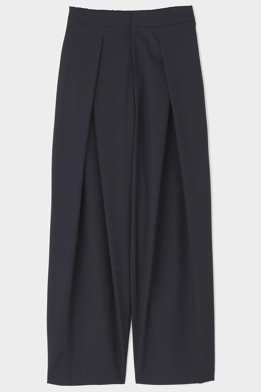 【ル フィル/LE PHIL】のライトウールワイドパンツ インテリア・キッズ・メンズ・レディースファッション・服の通販 founy(ファニー) 　ファッション　Fashion　レディースファッション　Fashion for Women　パンツ　Pants & Trousers　シンプル　Simple, Minimal　スタンダード　Standard, Basic　ラグジュアリー　Luxury, Elegant　再入荷　Restock / Back in Stock　ネイビー|ID: prp329100004837702 ipo3291000000035435661