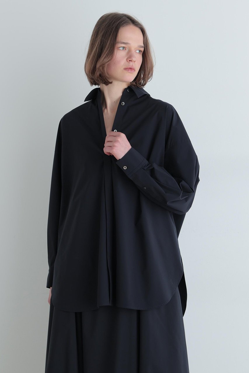 【ル フィル/LE PHIL】のSOLOTEXブロードオーバーサイズブラウス 人気、トレンドファッション・服の通販 founy(ファニー) 　ファッション　Fashion　レディースファッション　Fashion for Women　トップス・カットソー　Cut & Sew Tops　シャツ・ブラウス・オフィスカジュアル　Elegant Blouses & Button-Ups　スリーブ　Sleeve, Long Sleeve / Short Sleeve　パターン　Pattern, Design Print　ビッグ　Big, Oversized　ブロード　Broadcloth, Fine Cotton　ラウンド　Round, Round Neck　リラックス　Relax, Relaxed Fit　レギュラー　Regular, Standard Fit　ロング　Long, Long-Length　エレガント 上品　Elegant　定番　Standard, Basic Item　新作・新入荷　New Arrivals / New In　other-2|ID: prp329100004837708 ipo3291000000035248024