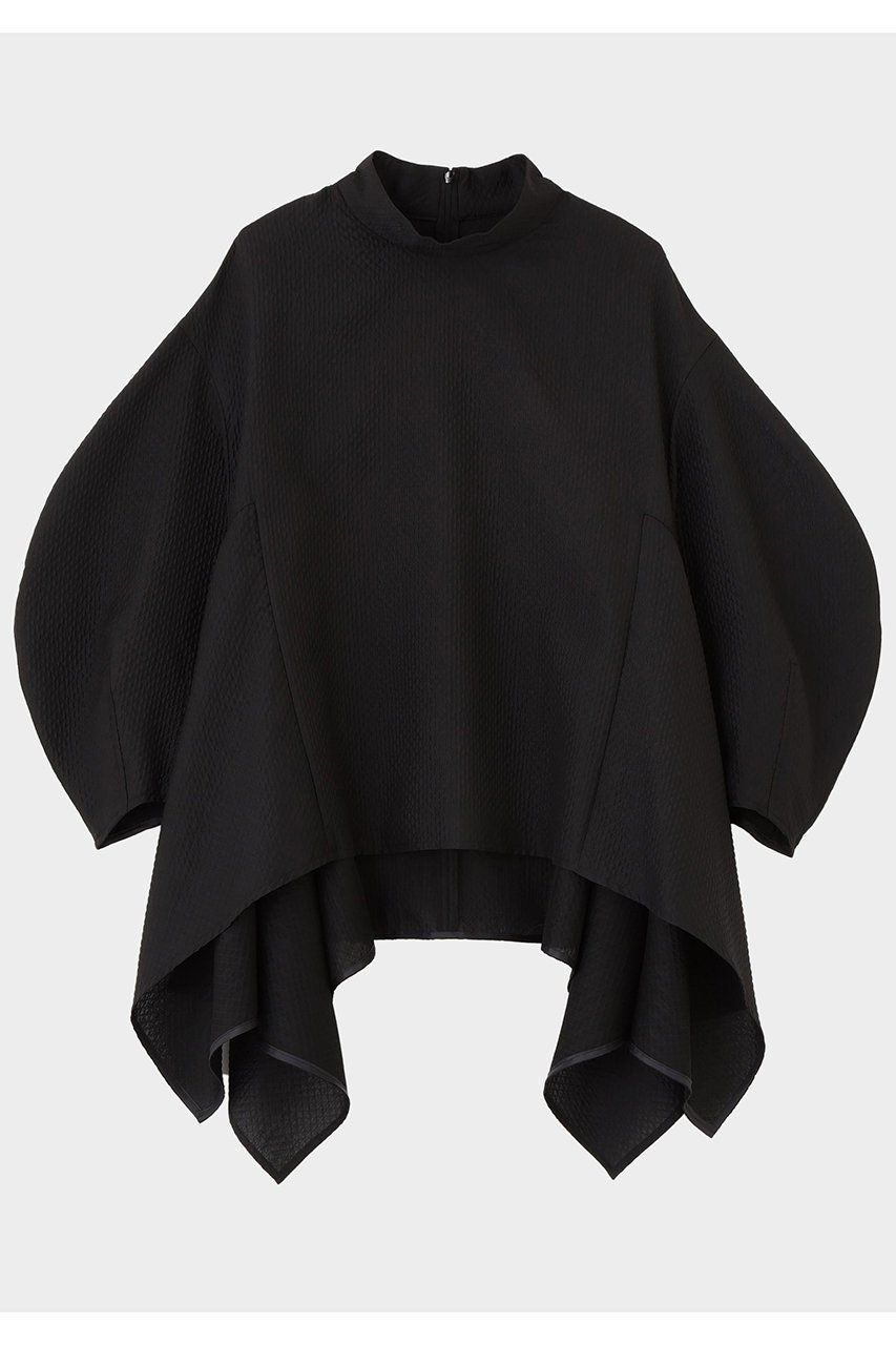 【ル フィル/LE PHIL】のスクエアジャカードブラウス インテリア・キッズ・メンズ・レディースファッション・服の通販 founy(ファニー) 　ファッション　Fashion　レディースファッション　Fashion for Women　トップス・カットソー　Cut & Sew Tops　シャツ・ブラウス・オフィスカジュアル　Elegant Blouses & Button-Ups　ジャカード／ジャガード　Jacquard, Woven Pattern　スタンダード　Standard, Basic　スリーブ　Sleeve, Long Sleeve / Short Sleeve　バランス　Balance, Style Balance　フレア　Flare, Flared　ロング　Long, Long-Length　新作・新入荷　New Arrivals / New In　ブラック|ID: prp329100004837709 ipo3291000000035248029