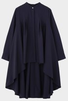 【ル フィル/LE PHIL】のライトウールボリュームブラウス 人気、トレンドファッション・服の通販 founy(ファニー) ファッション Fashion レディースファッション Fashion for Women トップス・カットソー Cut & Sew Tops シャツ・ブラウス・オフィスカジュアル Elegant Blouses & Button-Ups スタンダード Standard, Basic スタンド Stand Collar, Upright Stand スリーブ Sleeve, Long Sleeve / Short Sleeve ドレープ Drape, Draping Fabric ヘムライン Hemline, Bottom Cut ロング Long, Long-Length 春 Spring thumbnail ネイビー|ID: prp329100004837712 ipo3291000000035354561