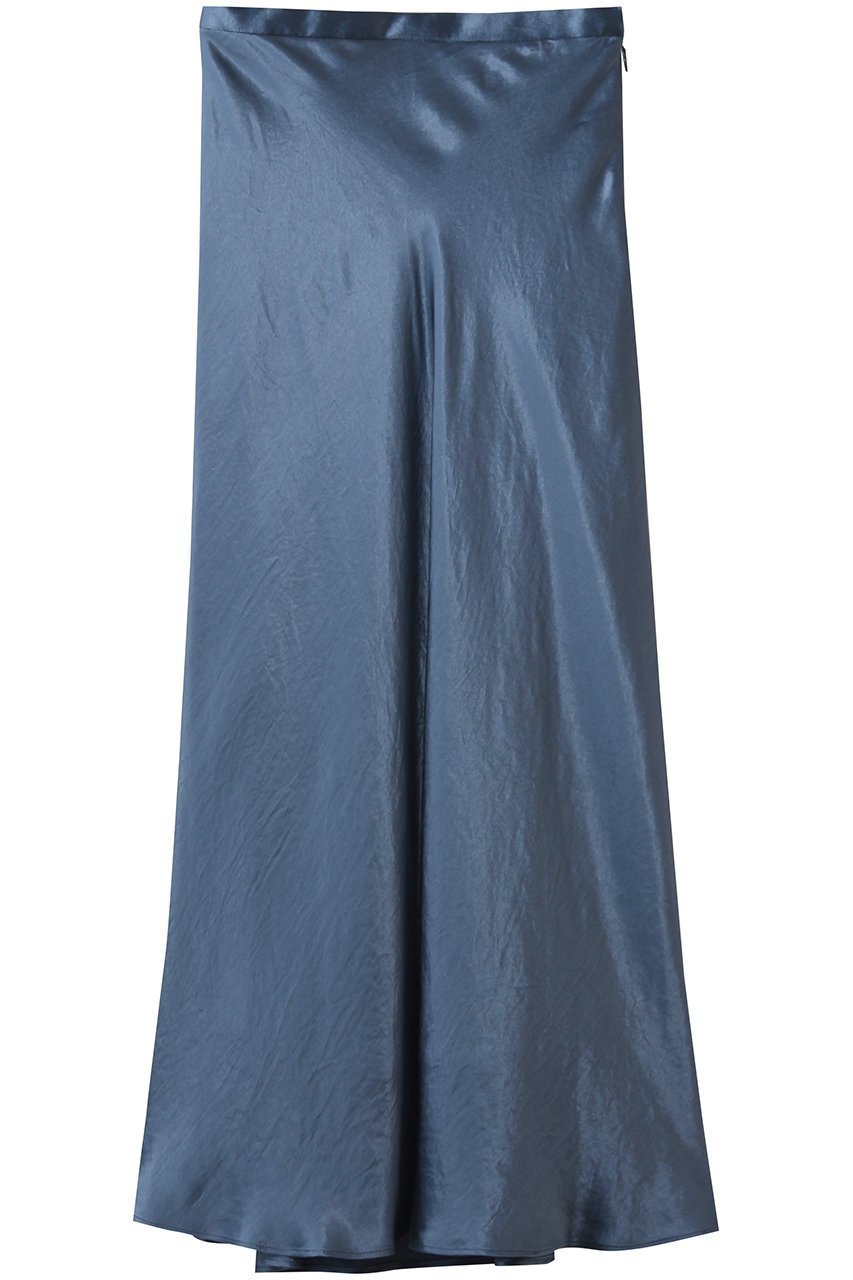 【プルミエ アロンディスモン/1er Arrondissement】のヴィンテージサテンスカート インテリア・キッズ・メンズ・レディースファッション・服の通販 founy(ファニー) 　ファッション　Fashion　レディースファッション　Fashion for Women　スカート　Skirts　ロングスカート　Long Skirts / Maxi & Midi Skirts　2026年　2026　サテン　Satin, Glossy Fabric　ジャケット　Jacket, Outerwear　フレア　Flare, Flared　リュクス　Luxury, Elegant, High-End, Chic　ロング　Long, Long-Length　エレガント 上品　Elegant　夏　Summer　春　Spring　S/S・春夏　SS, Spring/Summer, Warm Season　ブルー|ID: prp329100004837716 ipo3291000000035997930