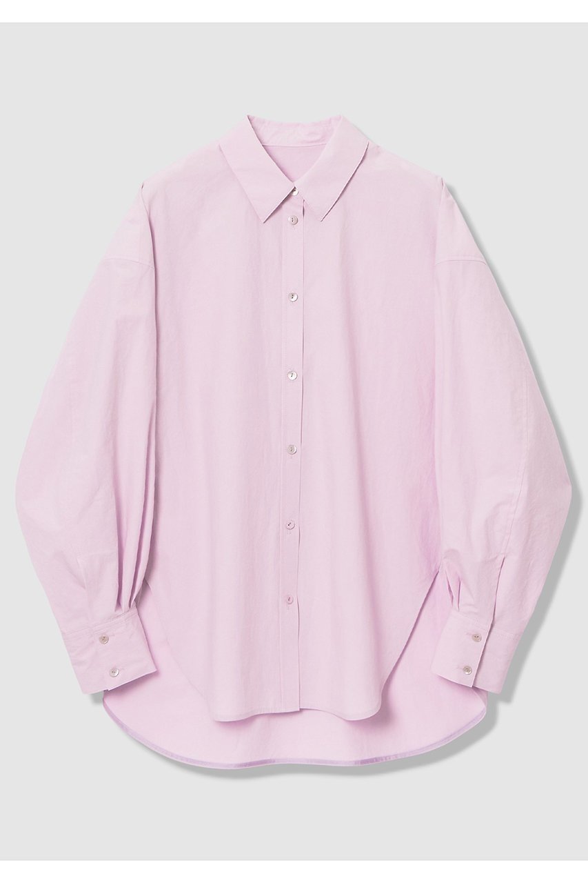 【アルアバイル/allureville】のバレススリーブシャツ 人気、トレンドファッション・服の通販 founy(ファニー) 　ファッション　Fashion　レディースファッション　Fashion for Women　トップス・カットソー　Cut & Sew Tops　シャツ・ブラウス・オフィスカジュアル　Elegant Blouses & Button-Ups　2026年　2026　シンプル　Simple, Minimal　スリット　Slit, Slit Detail　スリーブ　Sleeve, Long Sleeve / Short Sleeve　タイプライター　Typewriter Fabric, Crisp Cotton　フォルム　Silhouette, Form　ロング　Long, Long-Length　エレガント 上品　Elegant　夏　Summer　春　Spring　S/S・春夏　SS, Spring/Summer, Warm Season　 other-1|ID: prp329100004837718 ipo3291000000036093428