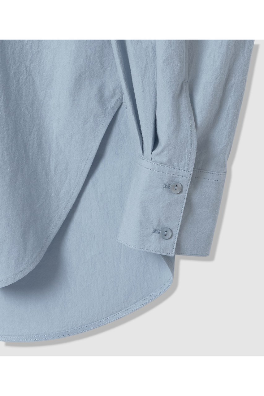 【アルアバイル/allureville】のバレススリーブシャツ 人気、トレンドファッション・服の通販 founy(ファニー) 　ファッション　Fashion　レディースファッション　Fashion for Women　トップス・カットソー　Cut & Sew Tops　シャツ・ブラウス・オフィスカジュアル　Elegant Blouses & Button-Ups　2026年　2026　シンプル　Simple, Minimal　スリット　Slit, Slit Detail　スリーブ　Sleeve, Long Sleeve / Short Sleeve　タイプライター　Typewriter Fabric, Crisp Cotton　フォルム　Silhouette, Form　ロング　Long, Long-Length　エレガント 上品　Elegant　夏　Summer　春　Spring　S/S・春夏　SS, Spring/Summer, Warm Season　other-4|ID: prp329100004837718 ipo3291000000036165751