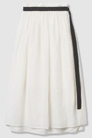 【アルアバイル/allureville】のカールマイヤーギャザースカート 人気、トレンドファッション・服の通販 founy(ファニー) ファッション Fashion レディースファッション Fashion for Women スカート Skirts ロングスカート Long Skirts / Maxi & Midi Skirts 2026年 2026 ギャザー Gathered, Ruffled シアー Sheer, See-Through シンプル Simple, Minimal リネン Linen, Linen Fabric ロング Long, Long-Length 夏 Summer 春 Spring S/S・春夏 SS, Spring/Summer, Warm Season 軽量 Lightweight, Ultra Light |ID:prp329100004837721