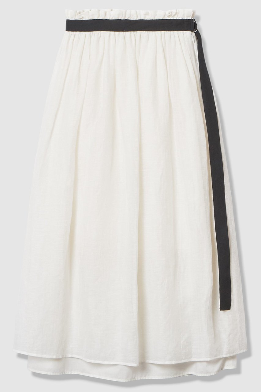 【アルアバイル/allureville】のカールマイヤーギャザースカート 人気、トレンドファッション・服の通販 founy(ファニー) 　ファッション　Fashion　レディースファッション　Fashion for Women　スカート　Skirts　ロングスカート　Long Skirts / Maxi & Midi Skirts　2026年　2026　ギャザー　Gathered, Ruffled　シアー　Sheer, See-Through　シンプル　Simple, Minimal　リネン　Linen, Linen Fabric　ロング　Long, Long-Length　夏　Summer　春　Spring　S/S・春夏　SS, Spring/Summer, Warm Season　軽量　Lightweight, Ultra Light　 other-1|ID: prp329100004837721 ipo3291000000035997948