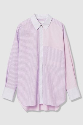 【アルアバイル/allureville】 クレイジーストライプシャツ人気、トレンドファッション・服の通販 founy(ファニー) ファッション Fashion レディースファッション Fashion for Women トップス・カットソー Cut & Sew Tops シャツ・ブラウス・オフィスカジュアル Elegant Blouses & Button-Ups 2026年 2026 おすすめ Recommended / Our Picks ショルダー Shoulder, Shoulder Strap スリーブ Sleeve, Long Sleeve / Short Sleeve デニム Denim, Jeans Material ドロップ Drop Shoulder, Dropped Style パターン Pattern, Design Print パッチ Patch, Appliqué ボトム Bottoms, Lower Wear ポケット Pocket, Pocket Detail マニッシュ Mannish, Boyish ロング Long, Long-Length 夏 Summer 春 Spring S/S・春夏 SS, Spring/Summer, Warm Season |ID:prp329100004837725