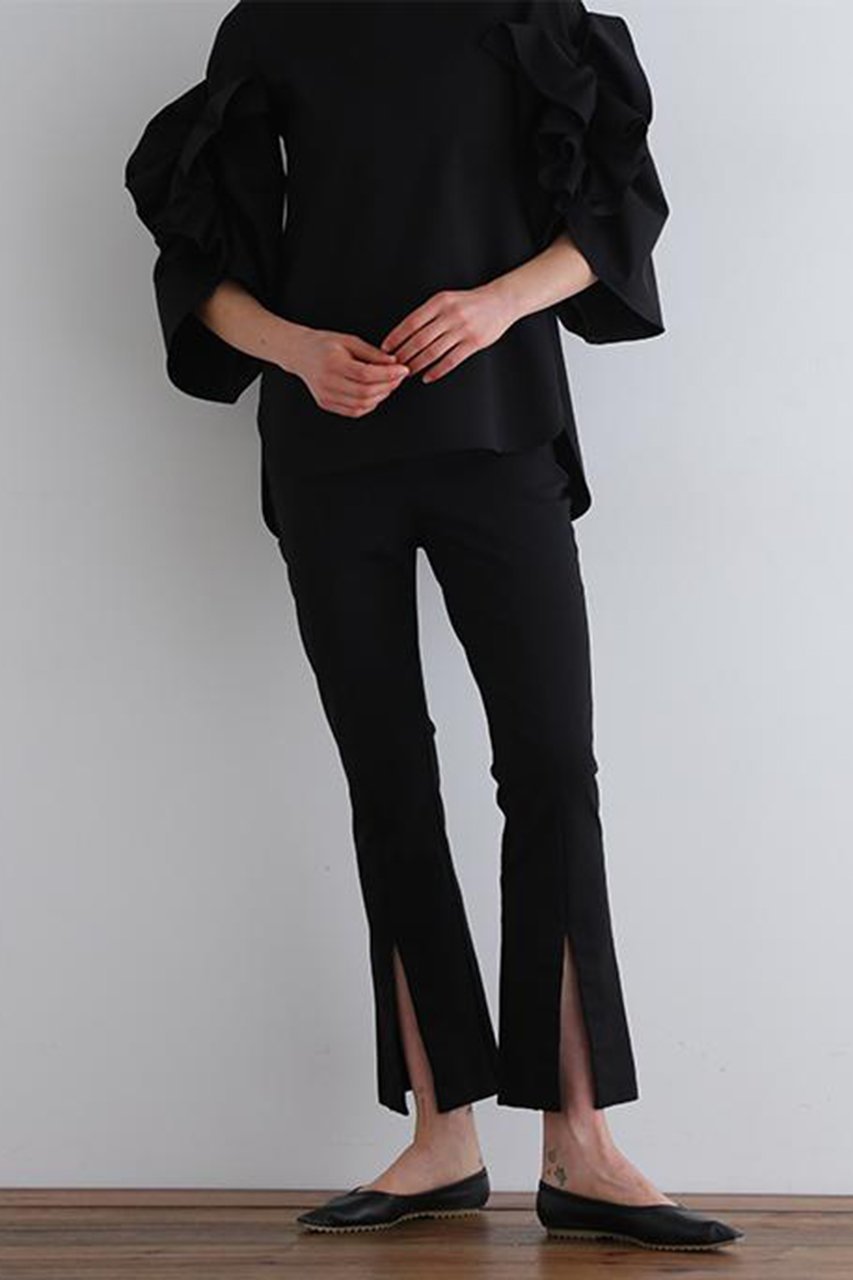 【ル フィル/LE PHIL】のハイストレッチフロントスリットパンツ 人気、トレンドファッション・服の通販 founy(ファニー) 　ファッション　Fashion　レディースファッション　Fashion for Women　パンツ　Pants & Trousers　おすすめ　Recommended / Our Picks　ストレッチ　Stretch, Stretchy Fabric　スリット　Slit, Slit Detail　セットアップ　Set-Up, Coordinated Outfit　フレア　Flare, Flared　ボトム　Bottoms, Lower Wear　other-2|ID: prp329100004837727 ipo3291000000035248157