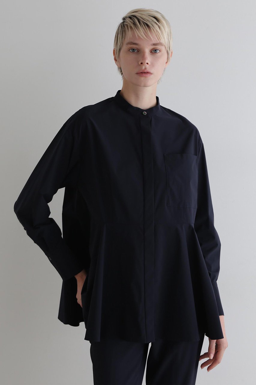 【ル フィル/LE PHIL】のSOLOTEXペプラムブラウス 人気、トレンドファッション・服の通販 founy(ファニー) 　ファッション　Fashion　レディースファッション　Fashion for Women　トップス・カットソー　Cut & Sew Tops　シャツ・ブラウス・オフィスカジュアル　Elegant Blouses & Button-Ups　シンプル　Simple, Minimal　スタンダード　Standard, Basic　ストレッチ　Stretch, Stretchy Fabric　スリーブ　Sleeve, Long Sleeve / Short Sleeve　タフタ　Taffeta, Structured Fabric　ドレープ　Drape, Draping Fabric　フェミニン　Feminine, Girly　フレア　Flare, Flared　ペプラム　Peplum, Flared Hem　ラッフル　Ruffle, Frill　ロング　Long, Long-Length　other-2|ID: prp329100004837729 ipo3291000000035248174