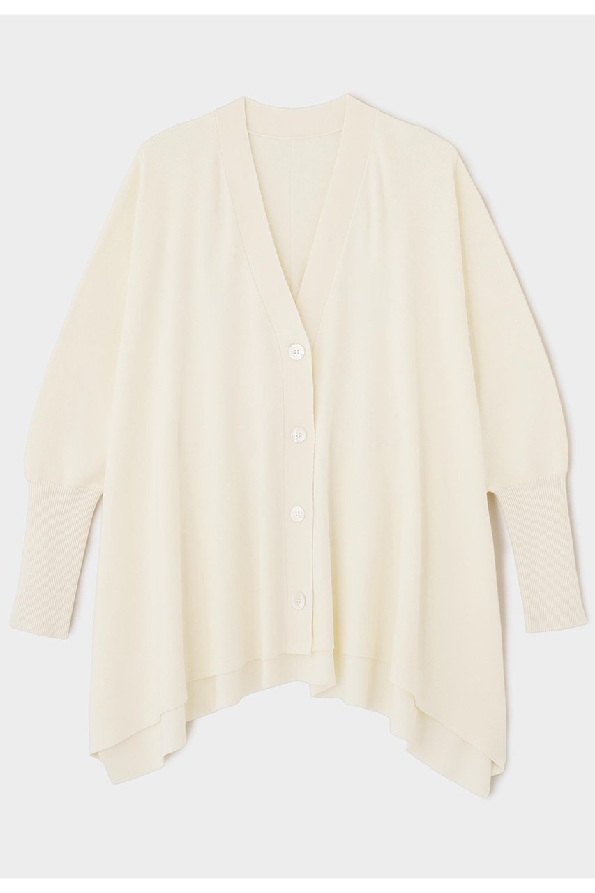 【ル フィル/LE PHIL】のスクエアニットカーデ インテリア・キッズ・メンズ・レディースファッション・服の通販 founy(ファニー) 　ファッション　Fashion　レディースファッション　Fashion for Women　トップス・カットソー　Cut & Sew Tops　ニット　Knit Tops & Sweaters　カジュアルプルオーバー・ニットトップス　Pullovers & Knit Tops / Casual Pullovers　カーディガン　Cardigan, Knitwear　シンプル　Simple, Minimal　スリット　Slit, Slit Detail　ビッグ　Big, Oversized　ポンチョ　Poncho, Cape Style　新作・新入荷　New Arrivals / New In　ホワイト|ID: prp329100004837733 ipo3291000000035248211