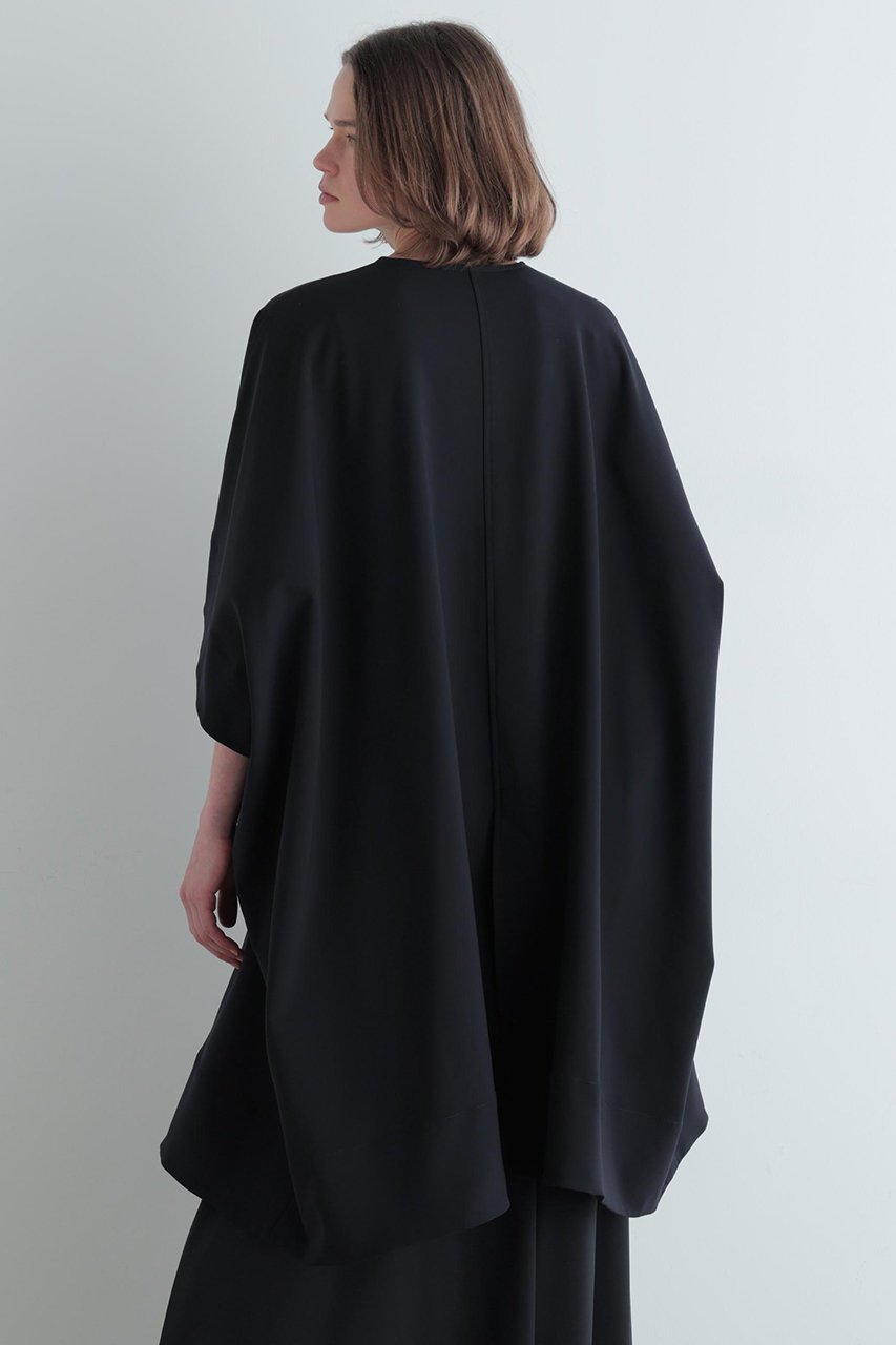 【ル フィル/LE PHIL】のダブルクロスケープコート 人気、トレンドファッション・服の通販 founy(ファニー) 　ファッション　Fashion　レディースファッション　Fashion for Women　アウター　Coat / Outerwear Collection　コート・ロングコート・ピーコート　Long Coats, Peacoats & More　ショート　Short, Short Length　ダブル　Double, Double-Breasted　トラベル　Travel, Travel Gear　ドレープ　Drape, Draping Fabric　ビッグ　Big, Oversized　フォルム　Silhouette, Form　other-6|ID: prp329100004837737 ipo3291000000036162745