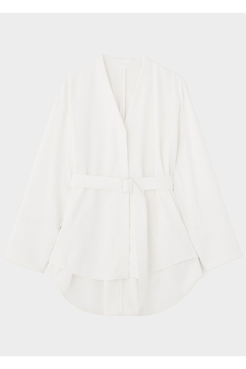 【ル フィル/LE PHIL】の2WAYツイルブラウスジャケット インテリア・キッズ・メンズ・レディースファッション・服の通販 founy(ファニー) 　ファッション　Fashion　レディースファッション　Fashion for Women　アウター　Coat / Outerwear Collection　レディースジャケット・軽アウター　Jackets　おすすめ　Recommended / Our Picks　カフス　Cuff Design　ジャケット　Jacket, Outerwear　スタンダード　Standard, Basic　セットアップ　Set-Up, Coordinated Outfit　ツイル　Twist, Twisted Detail　デニム　Denim, Jeans Material　フォルム　Silhouette, Form　定番　Standard, Basic Item　新作・新入荷　New Arrivals / New In　ホワイト|ID: prp329100004837740 ipo3291000000035248262