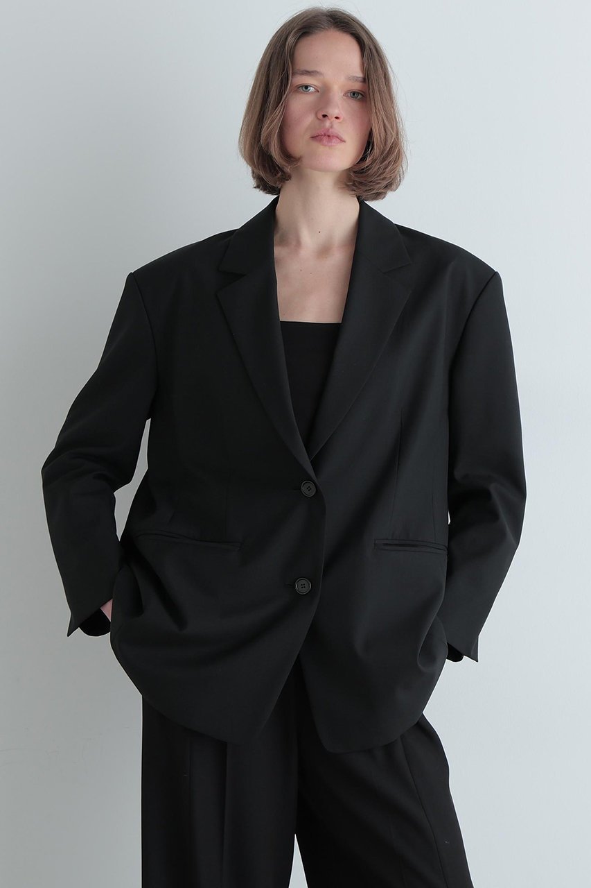 【ル フィル/LE PHIL】のライトウールジャケット 人気、トレンドファッション・服の通販 founy(ファニー) 　ファッション　Fashion　レディースファッション　Fashion for Women　アウター　Coat / Outerwear Collection　レディースジャケット・軽アウター　Jackets　おすすめ　Recommended / Our Picks　シンプル　Simple, Minimal　ジャケット　Jacket, Outerwear　セットアップ　Set-Up, Coordinated Outfit　タイトスカート　Pencil Skirt, Tight Skirt　ドレス　Dress, One-Piece　ドレープ　Drape, Draping Fabric　ノースリーブ　Sleeveless, No-Sleeve　ビッグ　Big, Oversized　新作・新入荷　New Arrivals / New In　other-2|ID: prp329100004837744 ipo3291000000035248290