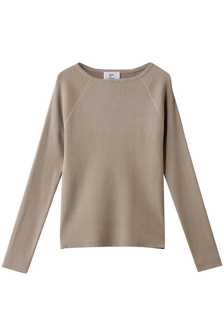 【プルミエ アロンディスモン/1er Arrondissement】のヴィスコースストレッチリブニットプルオーバー インテリア・キッズ・メンズ・レディースファッション・服の通販 founy(ファニー) 　ファッション　Fashion　レディースファッション　Fashion for Women　トップス・カットソー　Cut & Sew Tops　ニット　Knit Tops & Sweaters　カジュアルプルオーバー・ニットトップス　Pullovers & Knit Tops / Casual Pullovers　2026年　2026　おすすめ　Recommended / Our Picks　インナー　Innerwear　ロング　Long, Long-Length　エレガント 上品　Elegant　今季　This Season, Current Season　夏　Summer　春　Spring　S/S・春夏　SS, Spring/Summer, Warm Season　ベージュ|ID: prp329100004837752 ipo3291000000036162815