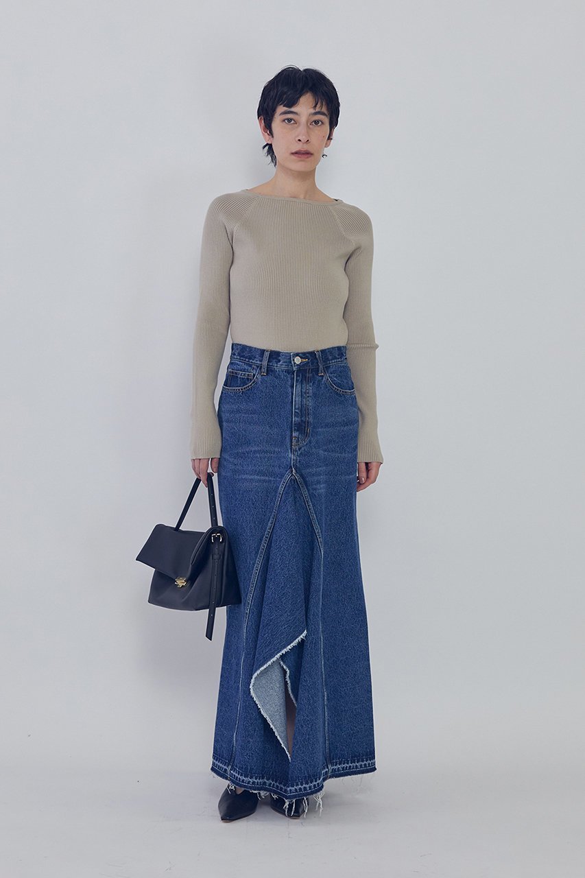 【プルミエ アロンディスモン/1er Arrondissement】のヴィスコースストレッチリブニットプルオーバー 人気、トレンドファッション・服の通販 founy(ファニー) 　ファッション　Fashion　レディースファッション　Fashion for Women　トップス・カットソー　Cut & Sew Tops　ニット　Knit Tops & Sweaters　カジュアルプルオーバー・ニットトップス　Pullovers & Knit Tops / Casual Pullovers　2026年　2026　おすすめ　Recommended / Our Picks　インナー　Innerwear　ロング　Long, Long-Length　エレガント 上品　Elegant　今季　This Season, Current Season　夏　Summer　春　Spring　S/S・春夏　SS, Spring/Summer, Warm Season　other-8|ID: prp329100004837752 ipo3291000000036162829