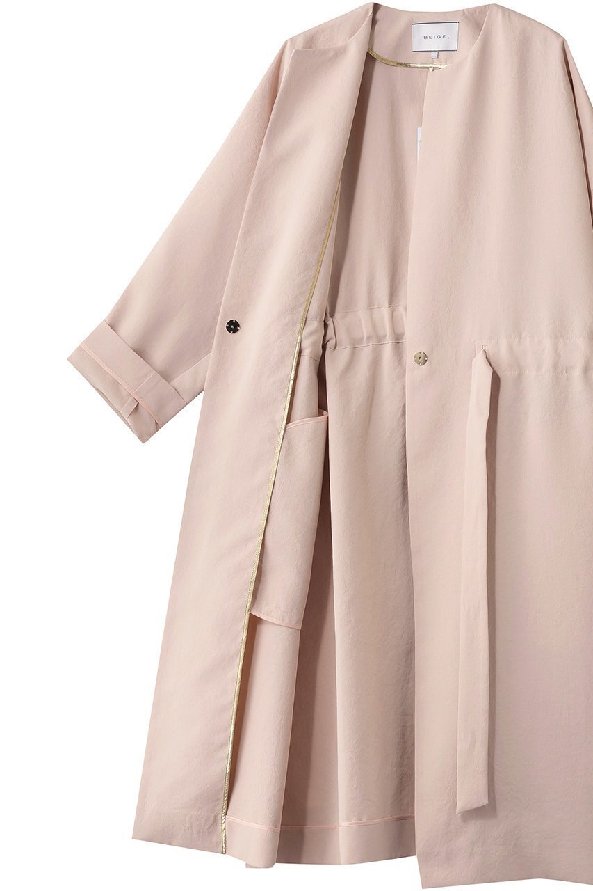 【ベイジ,/BEIGE,】のPORDIC(ポルディック)/ロングスプリングコート 人気、トレンドファッション・服の通販 founy(ファニー) 　ファッション　Fashion　レディースファッション　Fashion for Women　アウター　Coat / Outerwear Collection　コート・ロングコート・ピーコート　Long Coats, Peacoats & More　2026年　2026　フィット　Fit, Slim Fit　ロング　Long, Long-Length　夏　Summer　定番　Standard, Basic Item　春　Spring　S/S・春夏　SS, Spring/Summer, Warm Season　other-6|ID: prp329100004837754 ipo3291000000036162864