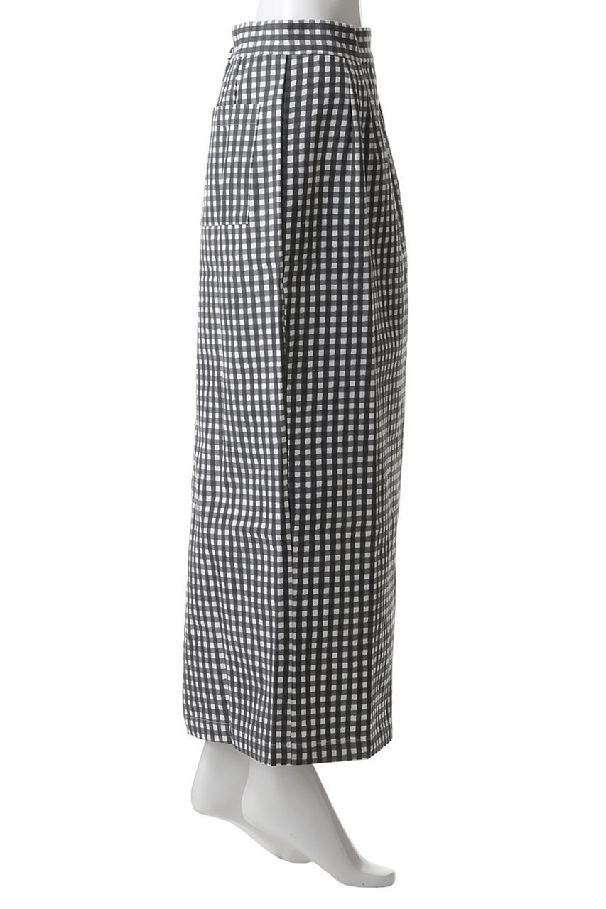 【エスゼット ブロックプリント/SZ Blockprints】のCANVAS SKIRT GINGHAM キャンバススカート 人気、トレンドファッション・服の通販 founy(ファニー) 　ファッション　Fashion　レディースファッション　Fashion for Women　スカート　Skirts　2026年　2026　キャンバス　Canvas, Canvas Fabric　ギンガム　Gingham, Gingham Fabric　シンプル　Simple, Minimal　チェック　Check, Plaid, Tartan　ロング　Long, Long-Length　エレガント 上品　Elegant　夏　Summer　春　Spring　S/S・春夏　SS, Spring/Summer, Warm Season　other-3|ID: prp329100004837755 ipo3291000000036162875