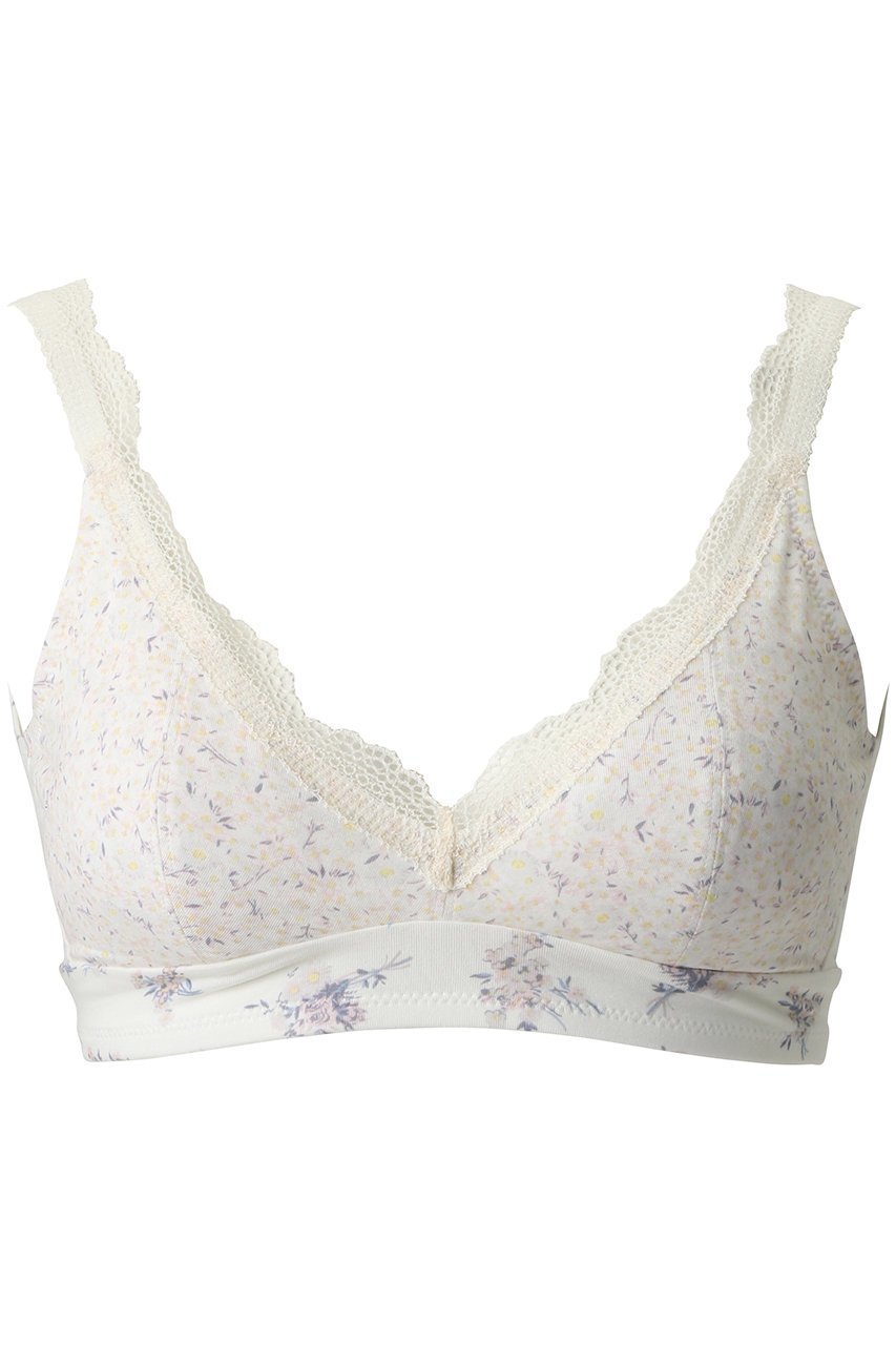 【キッドブルー/KID BLUE】の26ブリティッシュブーケカップブラ 人気、トレンドファッション・服の通販 founy(ファニー) 　ファッション　Fashion　レディースファッション　Fashion for Women　下着・ランジェリー　Lingerie & Intimates　ブラジャー・ランジェリーブラ　Bras / Lingerie Bras　2026年　2026　フロント　Front, Front Design　ブラジャー　Bra, Lingerie　プリント　Print, Printed Pattern　ラップ　Wrap, Wrap Design　ランジェリー　Lingerie, Intimate Wear　レース　Lace, Lace Fabric　夏　Summer　春　Spring　S/S・春夏　SS, Spring/Summer, Warm Season　 other-1|ID: prp329100004837759 ipo3291000000036162910