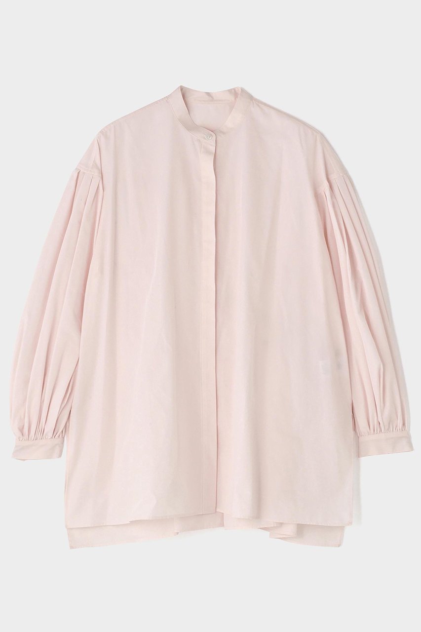 【ル フィル/LE PHIL】のタイプライターギャザーブラウス インテリア・キッズ・メンズ・レディースファッション・服の通販 founy(ファニー) 　ファッション　Fashion　レディースファッション　Fashion for Women　トップス・カットソー　Cut & Sew Tops　シャツ・ブラウス・オフィスカジュアル　Elegant Blouses & Button-Ups　おすすめ　Recommended / Our Picks　ギャザー　Gathered, Ruffled　スリット　Slit, Slit Detail　スリーブ　Sleeve, Long Sleeve / Short Sleeve　バランス　Balance, Style Balance　ブロード　Broadcloth, Fine Cotton　ベスト　Vest, Waistcoat　ヨーク　Yoke, Yoke Design　リラックス　Relax, Relaxed Fit　ロング　Long, Long-Length　ピンク|ID: prp329100004837761 ipo3291000000036172312