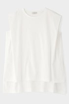 【ル フィル/LE PHIL】のシルキースムースノースリーブT 人気、トレンドファッション・服の通販 founy(ファニー) ファッション Fashion レディースファッション Fashion for Women トップス・カットソー Cut & Sew Tops キャミソール&ノースリーブ Camisoles & Sleeveless Tops シャツ・ブラウス・オフィスカジュアル Elegant Blouses & Button-Ups ロングTシャツ・Tシャツ Longline T-Shirts & Tees カットソー・ベーシックTシャツ Cut-and-Sewn Tops / Stretch Tees & Basics おすすめ Recommended / Our Picks カットソー Cut and Sewn Top キャミソール Camisole, Spaghetti Strap Top タンク Tank Top, Sleeveless Top ドレープ Drape, Draping Fabric フォルム Silhouette, Form thumbnail ホワイト|ID: prp329100004837762 ipo3291000000035354640
