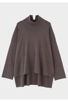 【ル フィル/LE PHIL】のオーバーサイズプルオーバーニット 人気、トレンドファッション・服の通販 founy(ファニー) ファッション Fashion レディースファッション Fashion for Women トップス・カットソー Cut & Sew Tops ニット Knit Tops & Sweaters カジュアルプルオーバー・ニットトップス Pullovers & Knit Tops / Casual Pullovers シンプル Simple, Minimal スタンダード Standard, Basic スリット Slit, Slit Detail ハイネック High Neck, Mock Neck thumbnail カーキ|ID: prp329100004837765 ipo3291000000035944755