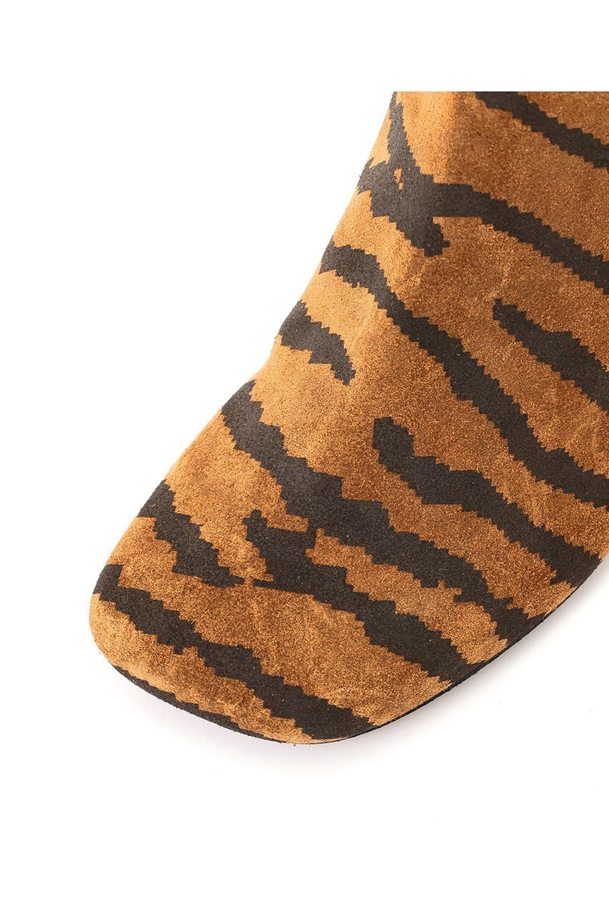 【アドーア/ADORE】のタイガーストライプロングブーツ 人気、トレンドファッション・服の通販 founy(ファニー) 　ファッション　Fashion　レディースファッション　Fashion for Women　コラボ　Collaboration, Collab　コレクション　Collection, Seasonal Line　トレンド　Trend, Trending Now　プリント　Print, Printed Pattern　ロング　Long, Long-Length　ワイド　Wide, Wide Fit　other-3|ID: prp329100004837770 ipo3291000000036163059