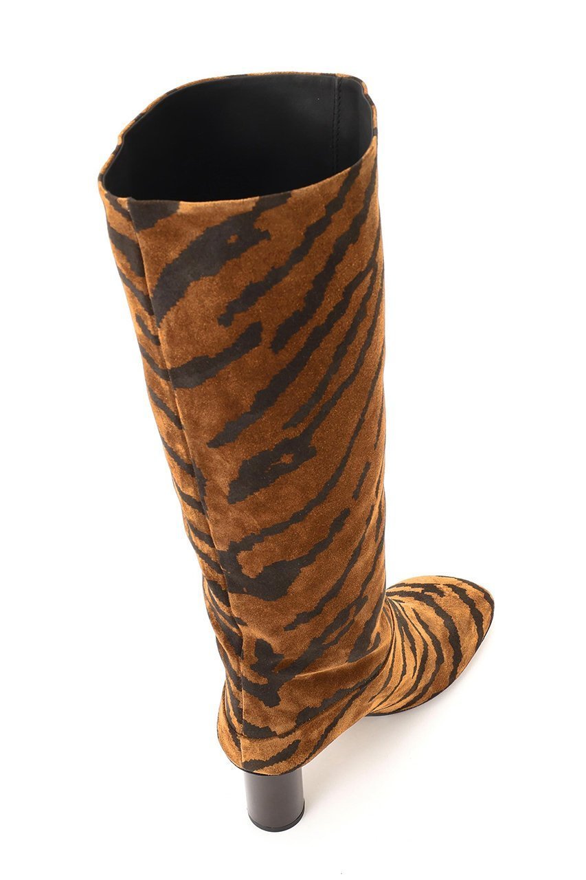 【アドーア/ADORE】のタイガーストライプロングブーツ 人気、トレンドファッション・服の通販 founy(ファニー) 　ファッション　Fashion　レディースファッション　Fashion for Women　コラボ　Collaboration, Collab　コレクション　Collection, Seasonal Line　トレンド　Trend, Trending Now　プリント　Print, Printed Pattern　ロング　Long, Long-Length　ワイド　Wide, Wide Fit　other-4|ID: prp329100004837770 ipo3291000000036163060