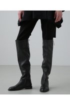 【アドーア/ADORE】のレザーロングブーツ 人気、トレンドファッション・服の通販 founy(ファニー) ファッション Fashion レディースファッション Fashion for Women コラボ Collaboration, Collab コレクション Collection, Seasonal Line 今季 This Season, Current Season トレンド Trend, Trending Now バランス Balance, Style Balance フラット Flat, Flat Shoes ポンチョ Poncho, Cape Style レース Lace, Lace Fabric thumbnail ブラック|ID: prp329100004837771 ipo3291000000035944789