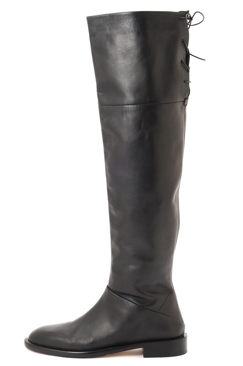 【アドーア/ADORE】のレザーロングブーツ 人気、トレンドファッション・服の通販 founy(ファニー) 　ファッション　Fashion　レディースファッション　Fashion for Women　コラボ　Collaboration, Collab　コレクション　Collection, Seasonal Line　今季　This Season, Current Season　トレンド　Trend, Trending Now　バランス　Balance, Style Balance　フラット　Flat, Flat Shoes　ポンチョ　Poncho, Cape Style　レース　Lace, Lace Fabric　other-5|ID: prp329100004837771 ipo3291000000035944793