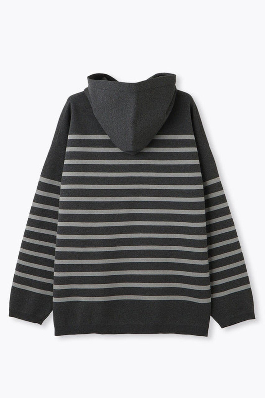 【レリル/lelill】のハイテクニット/ボーダーフーディ 人気、トレンドファッション・服の通販 founy(ファニー) 　ファッション　Fashion　レディースファッション　Fashion for Women　トップス・カットソー　Cut & Sew Tops　ニット　Knit Tops & Sweaters　カジュアルプルオーバー・ニットトップス　Pullovers & Knit Tops / Casual Pullovers　ジャケット　Jacket, Outerwear　冬　Winter / This Winter　新作・新入荷　New Arrivals / New In　other-2|ID: prp329100004837775 ipo3291000000035248642