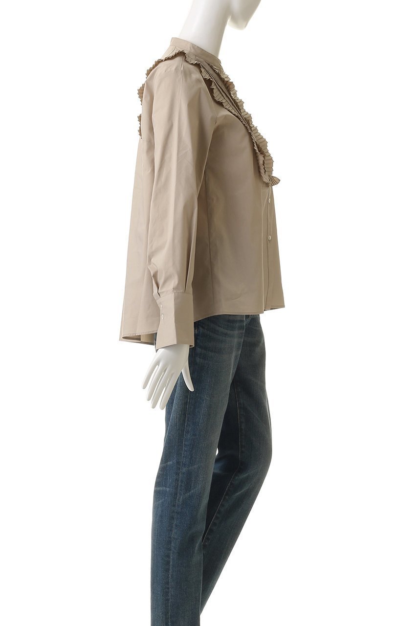 【マリリンムーン/MARILYN MOON】の【SOI-MeME】タックプリーツジャボブラウス 人気、トレンドファッション・服の通販 founy(ファニー) 　ファッション　Fashion　レディースファッション　Fashion for Women　トップス・カットソー　Cut & Sew Tops　シャツ・ブラウス・オフィスカジュアル　Elegant Blouses & Button-Ups　2026年　2026　シンプル　Simple, Minimal　スリーブ　Sleeve, Long Sleeve / Short Sleeve　バランス　Balance, Style Balance　フリル　Frill, Ruffle　プリーツ　Pleats, Pleated　ボトム　Bottoms, Lower Wear　ロング　Long, Long-Length　夏　Summer　春　Spring　S/S・春夏　SS, Spring/Summer, Warm Season　other-3|ID: prp329100004837780 ipo3291000000035248809