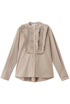 【マリリンムーン/MARILYN MOON】の【SOI-MeME】タックプリーツジャボブラウス 人気、トレンドファッション・服の通販 founy(ファニー) ファッション Fashion レディースファッション Fashion for Women トップス・カットソー Cut & Sew Tops シャツ・ブラウス・オフィスカジュアル Elegant Blouses & Button-Ups 2026年 2026 シンプル Simple, Minimal スリーブ Sleeve, Long Sleeve / Short Sleeve バランス Balance, Style Balance フリル Frill, Ruffle プリーツ Pleats, Pleated ボトム Bottoms, Lower Wear ロング Long, Long-Length 夏 Summer 春 Spring S/S・春夏 SS, Spring/Summer, Warm Season thumbnail ベージュ|ID: prp329100004837780 ipo3291000000035364115