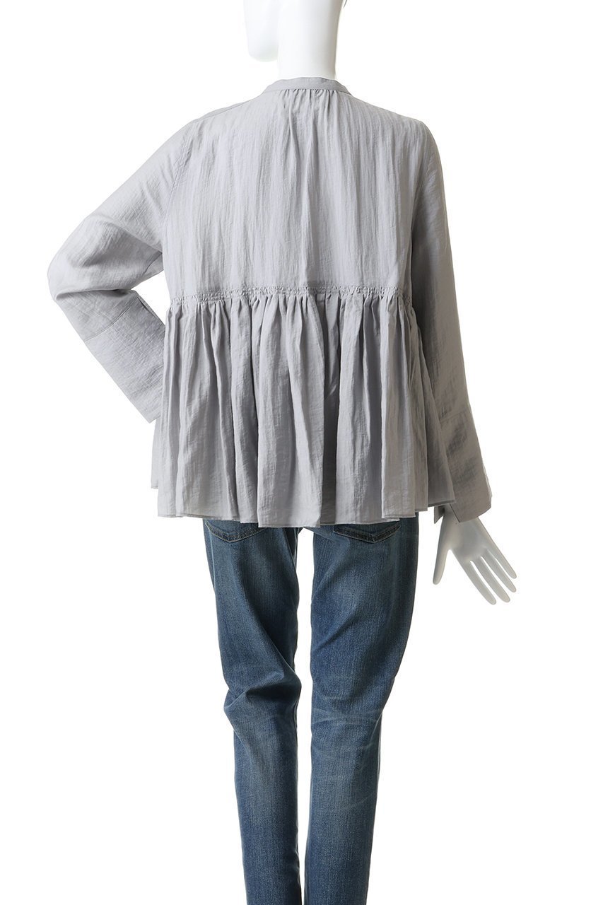 【マリリンムーン/MARILYN MOON】の【SOI-MeME】コードエンブロイダリーダイヤタックブラウス 人気、トレンドファッション・服の通販 founy(ファニー) 　ファッション　Fashion　レディースファッション　Fashion for Women　トップス・カットソー　Cut & Sew Tops　シャツ・ブラウス・オフィスカジュアル　Elegant Blouses & Button-Ups　2026年　2026　おすすめ　Recommended / Our Picks　カフス　Cuff Design　ギャザー　Gathered, Ruffled　シアー　Sheer, See-Through　スリット　Slit, Slit Detail　スリーブ　Sleeve, Long Sleeve / Short Sleeve　リュクス　Luxury, Elegant, High-End, Chic　リラックス　Relax, Relaxed Fit　ルーズ　Loose, Oversized　ロング　Long, Long-Length　ヴィンテージ　Vintage Style　夏　Summer　春　Spring　S/S・春夏　SS, Spring/Summer, Warm Season　other-4|ID: prp329100004837781 ipo3291000000035718469