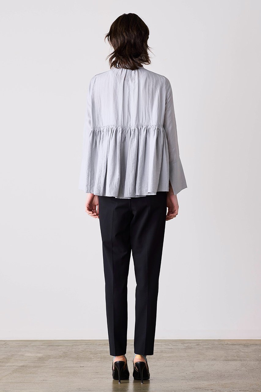 【マリリンムーン/MARILYN MOON】の【SOI-MeME】コードエンブロイダリーダイヤタックブラウス 人気、トレンドファッション・服の通販 founy(ファニー) 　ファッション　Fashion　レディースファッション　Fashion for Women　トップス・カットソー　Cut & Sew Tops　シャツ・ブラウス・オフィスカジュアル　Elegant Blouses & Button-Ups　2026年　2026　おすすめ　Recommended / Our Picks　カフス　Cuff Design　ギャザー　Gathered, Ruffled　シアー　Sheer, See-Through　スリット　Slit, Slit Detail　スリーブ　Sleeve, Long Sleeve / Short Sleeve　リュクス　Luxury, Elegant, High-End, Chic　リラックス　Relax, Relaxed Fit　ルーズ　Loose, Oversized　ロング　Long, Long-Length　ヴィンテージ　Vintage Style　夏　Summer　春　Spring　S/S・春夏　SS, Spring/Summer, Warm Season　other-8|ID: prp329100004837781 ipo3291000000035718478