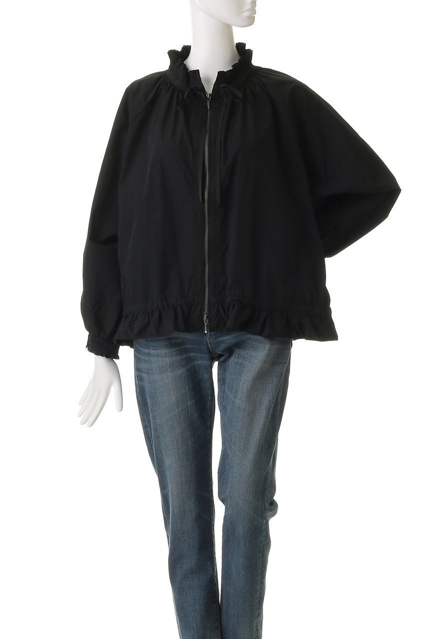 【マリリンムーン/MARILYN MOON】のプリーツシアードルマンブルゾン 人気、トレンドファッション・服の通販 founy(ファニー) 　ファッション　Fashion　レディースファッション　Fashion for Women　アウター　Coat / Outerwear Collection　レディースジャケット・軽アウター　Jackets　ブルゾンジャケット・スポーティアウター　Blouson Jackets　2026年　2026　おすすめ　Recommended / Our Picks　シアー　Sheer, See-Through　ジャケット　Jacket, Outerwear　バランス　Balance, Style Balance　フリル　Frill, Ruffle　ブルゾン　Blouson, Bomber Jacket　プリーツ　Pleats, Pleated　ラッフル　Ruffle, Frill　人気　Popular, Best Seller　夏　Summer　春　Spring　S/S・春夏　SS, Spring/Summer, Warm Season　other-2|ID: prp329100004837782 ipo3291000000035248827