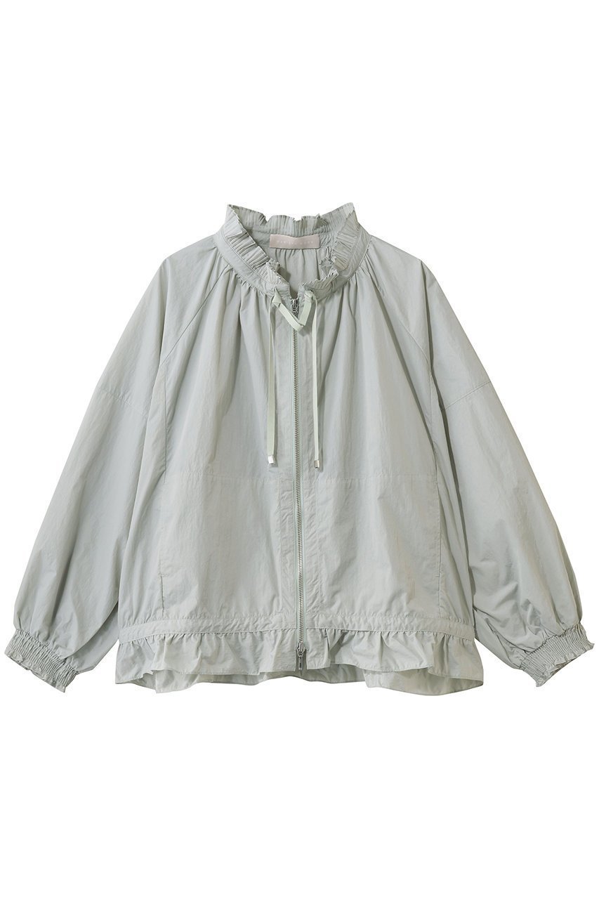 【マリリンムーン/MARILYN MOON】のプリーツシアードルマンブルゾン インテリア・キッズ・メンズ・レディースファッション・服の通販 founy(ファニー) 　ファッション　Fashion　レディースファッション　Fashion for Women　アウター　Coat / Outerwear Collection　レディースジャケット・軽アウター　Jackets　ブルゾンジャケット・スポーティアウター　Blouson Jackets　おすすめ　Recommended / Our Picks　シアー　Sheer, See-Through　ジャケット　Jacket, Outerwear　バランス　Balance, Style Balance　フリル　Frill, Ruffle　ブルゾン　Blouson, Bomber Jacket　プリーツ　Pleats, Pleated　ラッフル　Ruffle, Frill　人気　Popular, Best Seller　夏　Summer　ミントグリーン|ID: prp329100004837782 ipo3291000000036535153