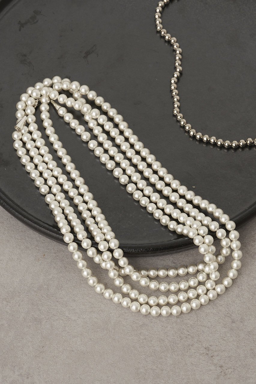 【ガリャルダガランテ/GALLARDAGALANTE】のレイヤードボールロングネックレス 人気、トレンドファッション・服の通販 founy(ファニー) 　ファッション　Fashion　レディースファッション　Fashion for Women　ジュエリー　Jewelry　ネックレス　Necklaces & Pendants　2026年　2026　シルバー　Silver, Metallic Silver　シンプル　Simple, Minimal　ネックレス　Necklace, Pendant Necklace　ロング　Long, Long-Length　エレガント 上品　Elegant　夏　Summer　春　Spring　S/S・春夏　SS, Spring/Summer, Warm Season　 other-1|ID: prp329100004838620 ipo3291000000035775398